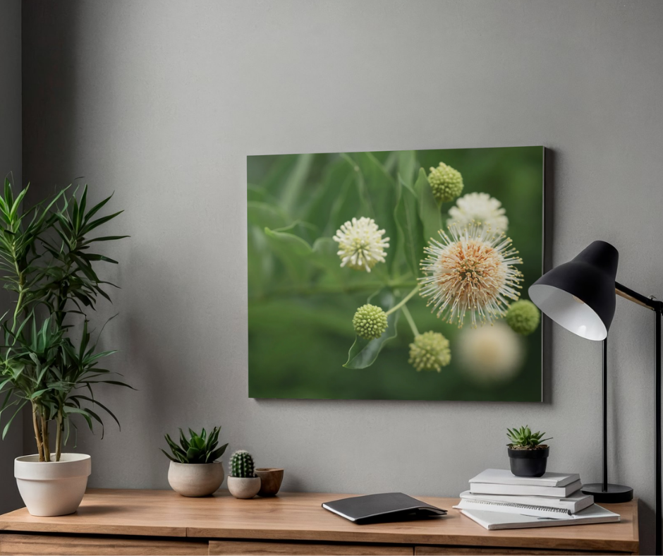 Buttonbush Blooms