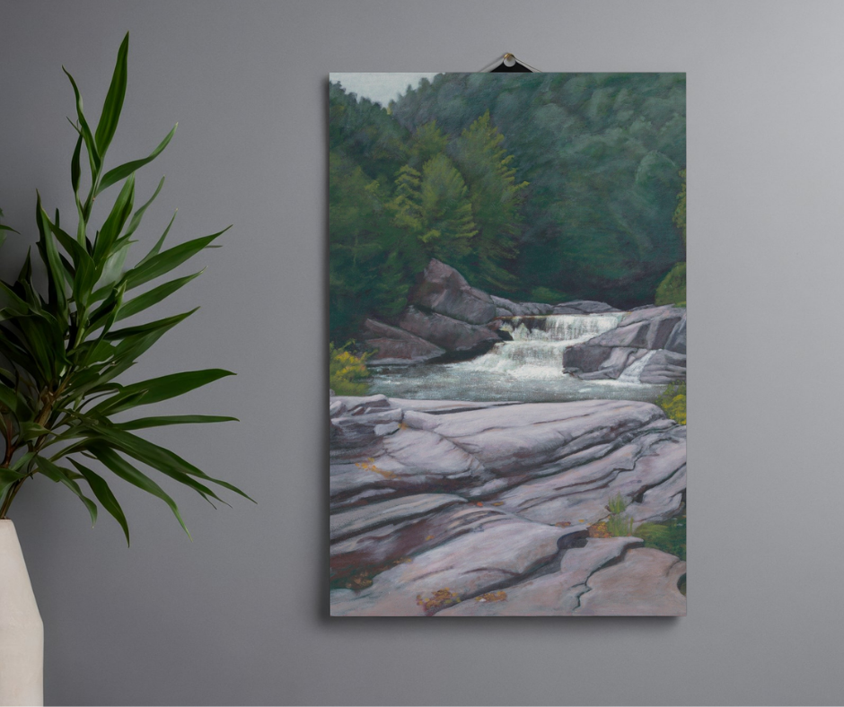 Linville Falls Diptych Left
