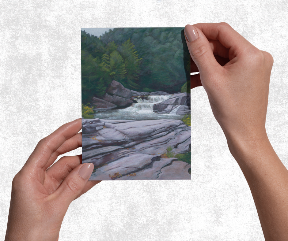 Linville Falls Diptych Left