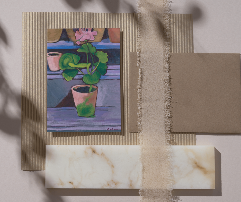 Matisse’ Pot of Geraniums