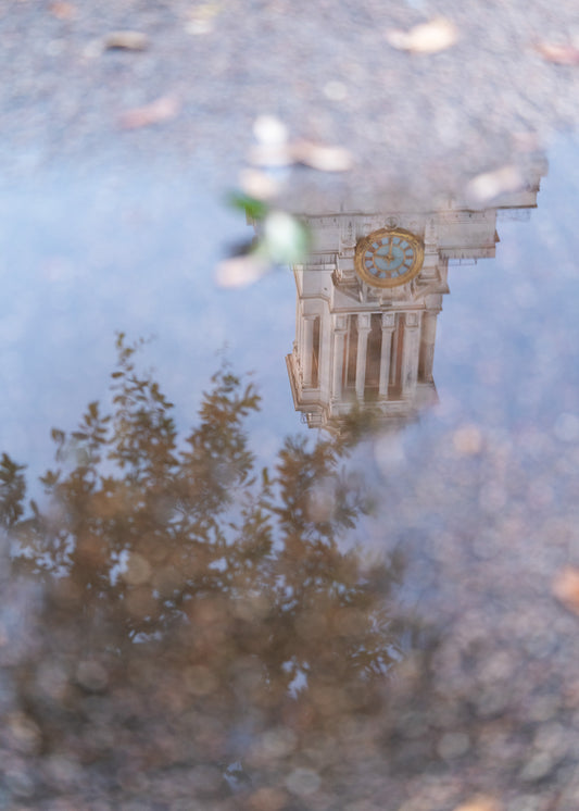 UT Tower Reflection