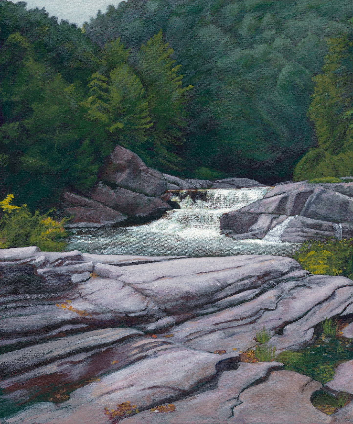 Linville Falls Diptych Left