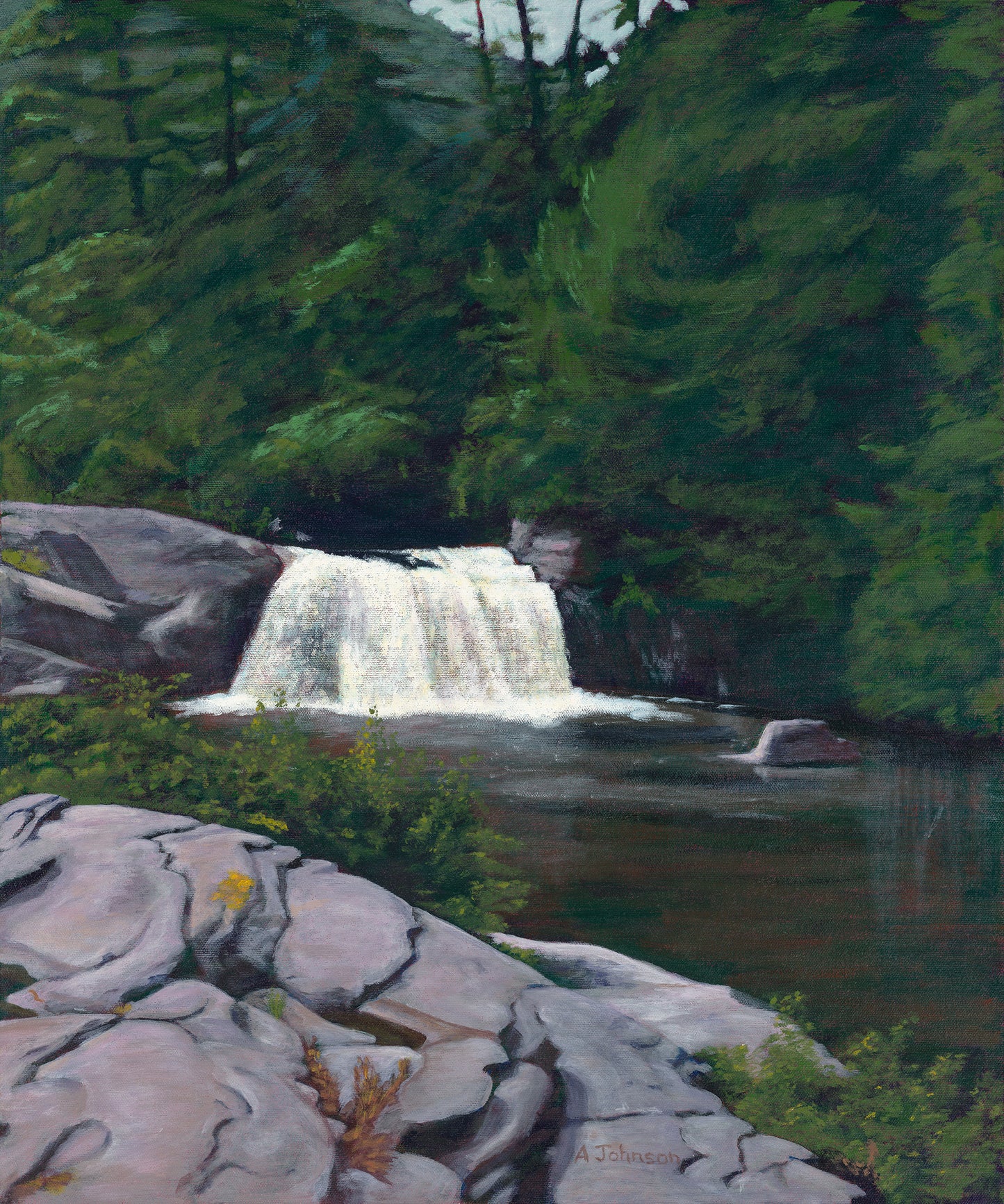 Linville Falls Diptych Right